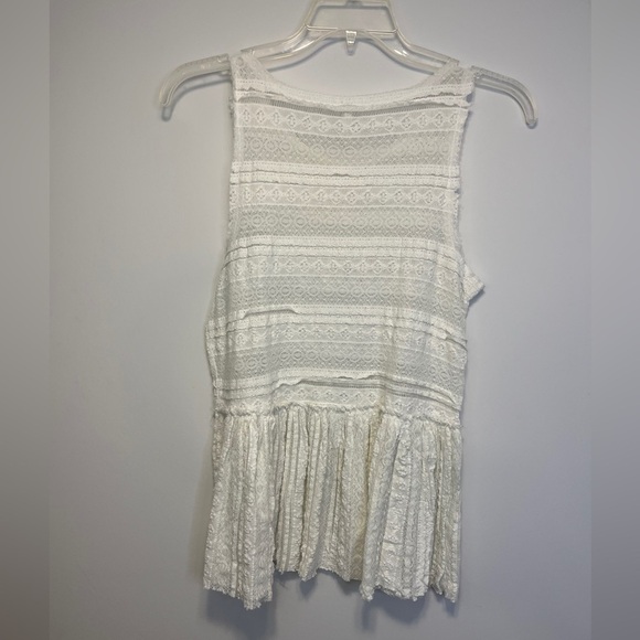 Intimately Free People Sheer Lace Tank Top Tunic M - Picture 6 of 9